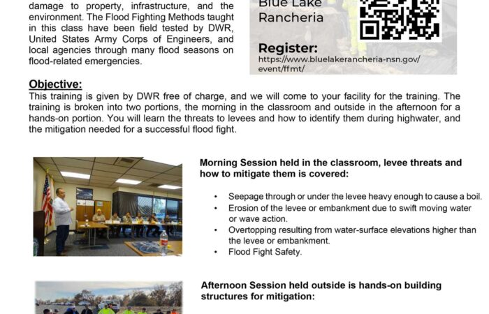 Flood Fight Training