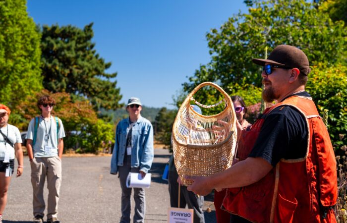 Place-Based Learning Communities, Klamath Connection, Field trip to Leavey Ranch, Forestry-focused